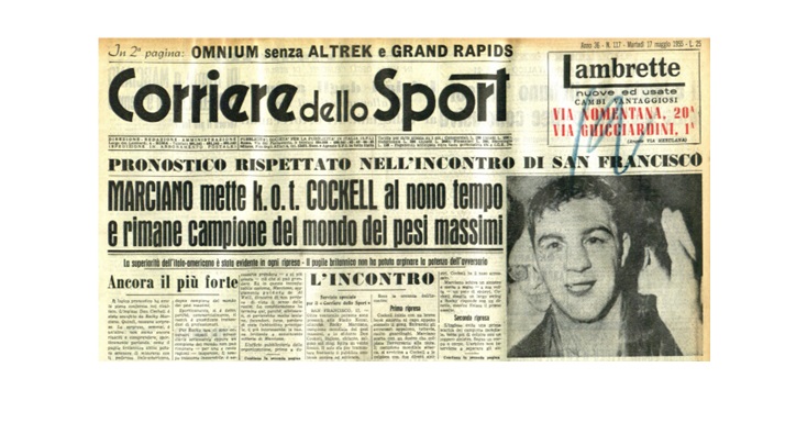 Il Corriere dello Sport 28 maggio 1955